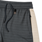 Textured Wide-Leg Track Pantt – Grey