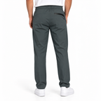 Unisex Lightweight Straight-Leg Track Pants – Charcol Grey