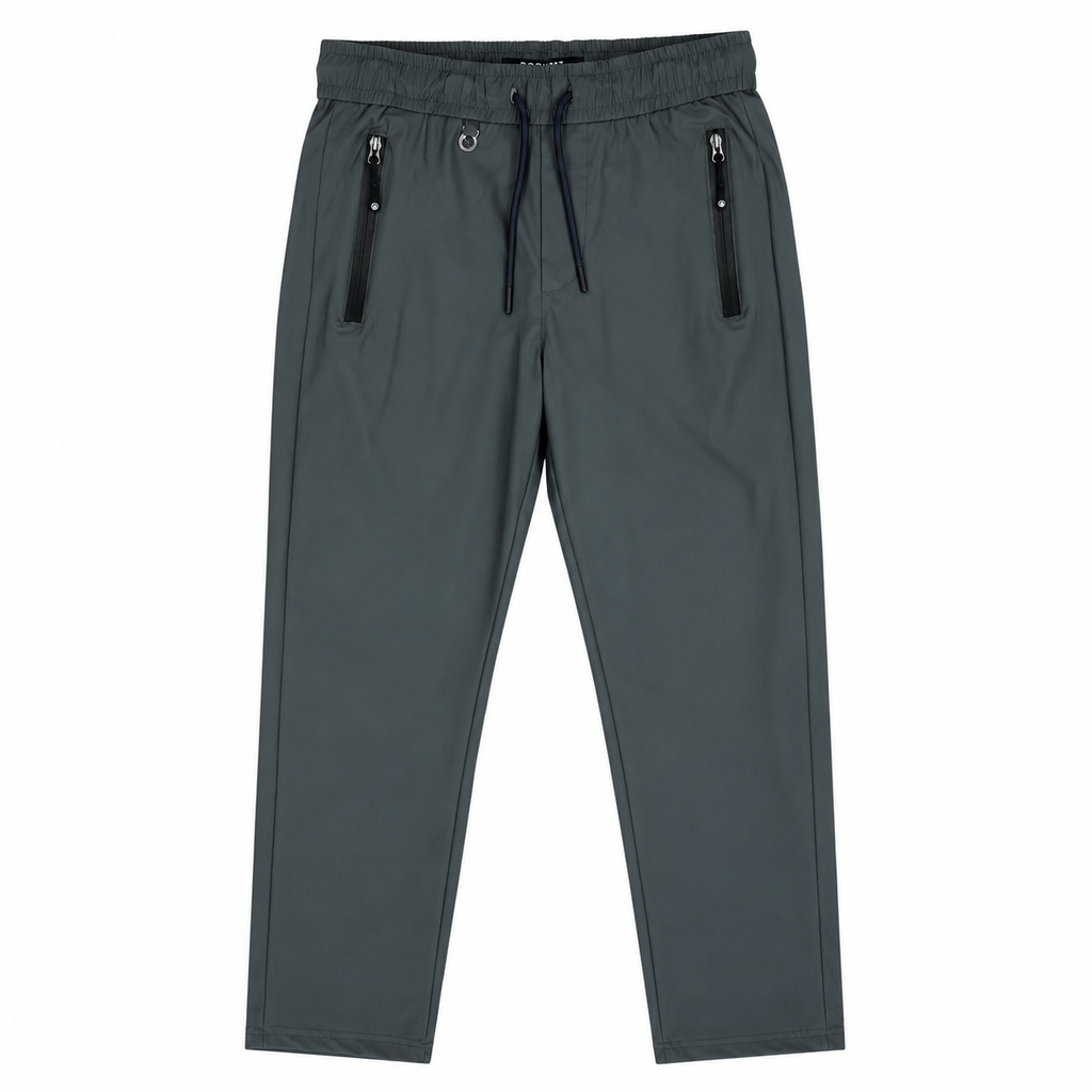 Unisex Lightweight Straight-Leg Track Pants – Charcol Grey