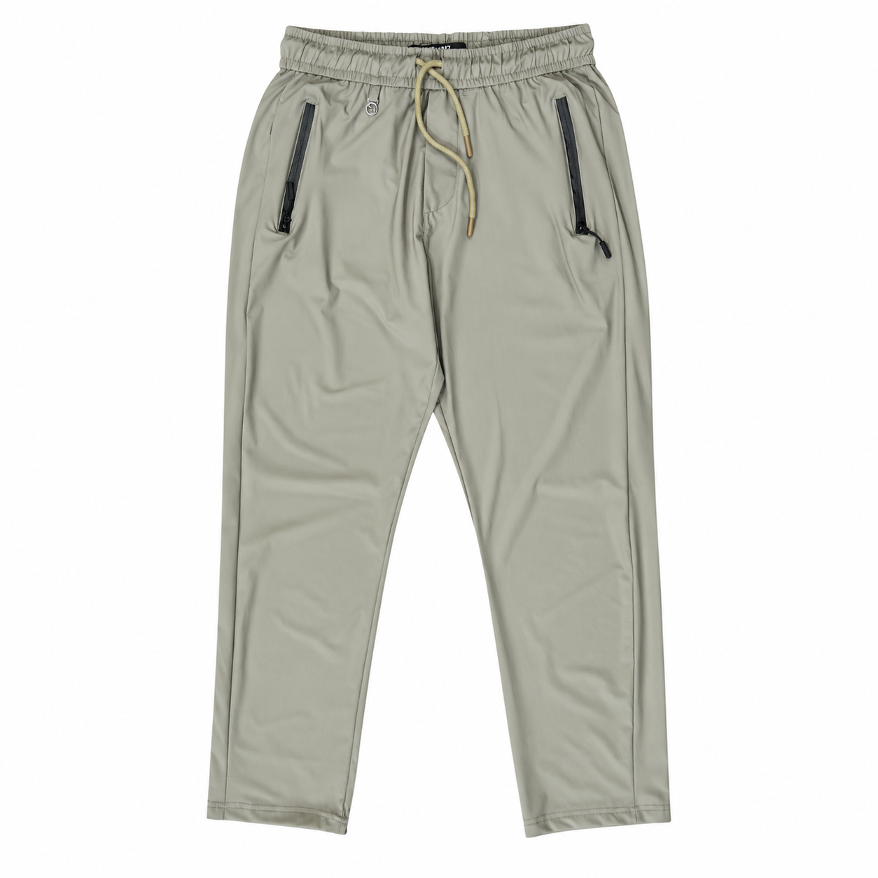 Unisex Lightweight Straight-Leg Track Pants – Sage Grey