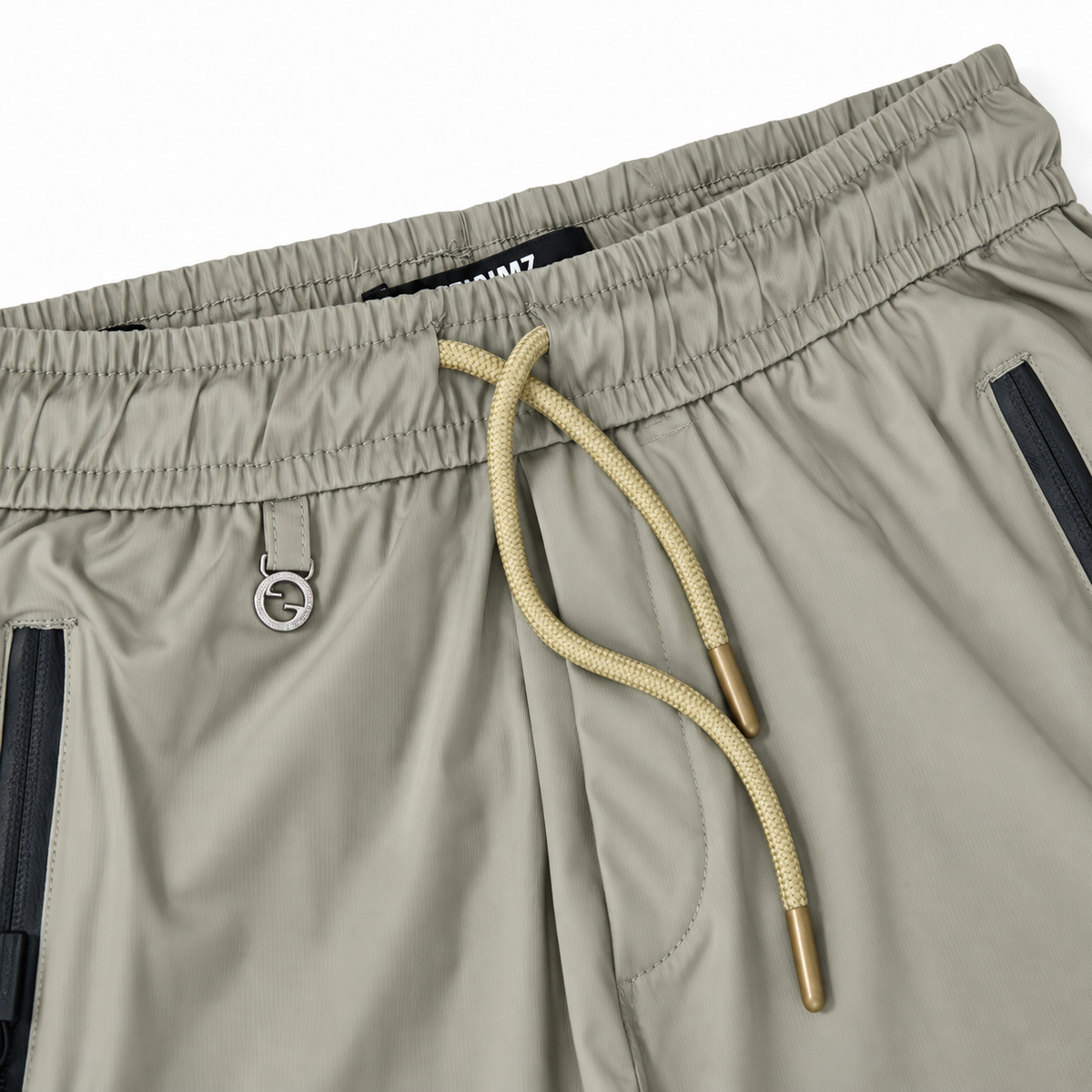 Unisex Lightweight Straight-Leg Track Pants – Sage Grey