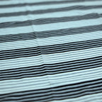Oversized Striped T-Shirt - Crew Neck Tee - Dark Grey