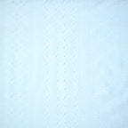 Embroidered Eyelet Drop Shoulder T-Shirt - White
