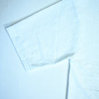Embroidered Eyelet Drop Shoulder T-Shirt - White