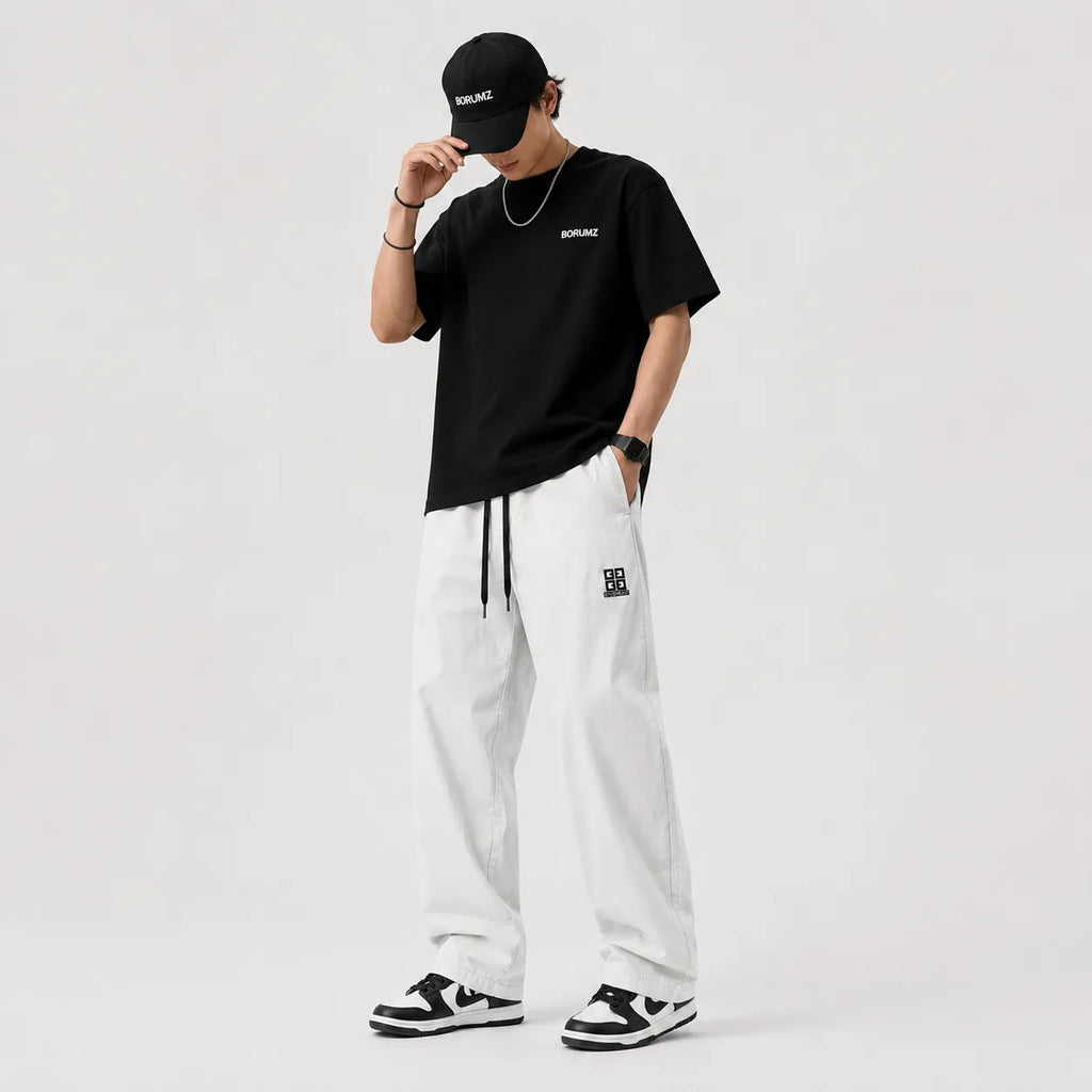 Men’s Baggy Trousers - White