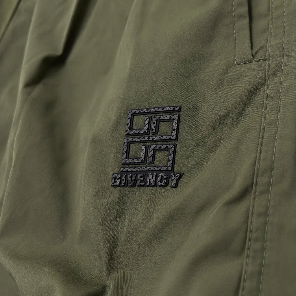 Men’s Baggy Trousers - Olive Green