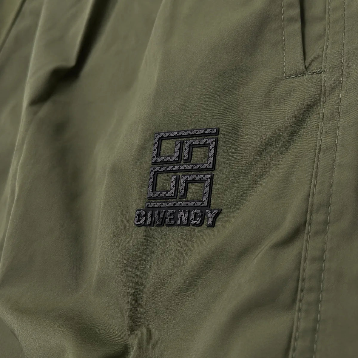 Men’s Baggy Trousers - Olive Green