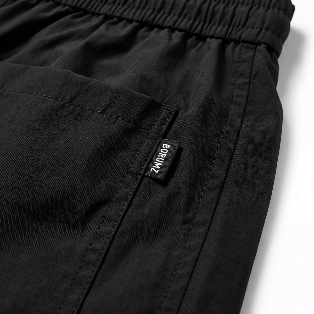 Men’s Baggy Trousers - Jet Black
