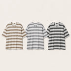 3-Pack Oversized Striped T-Shirts