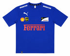 Blue Motorsport Graphic Drop-Shoulder T-Shirt