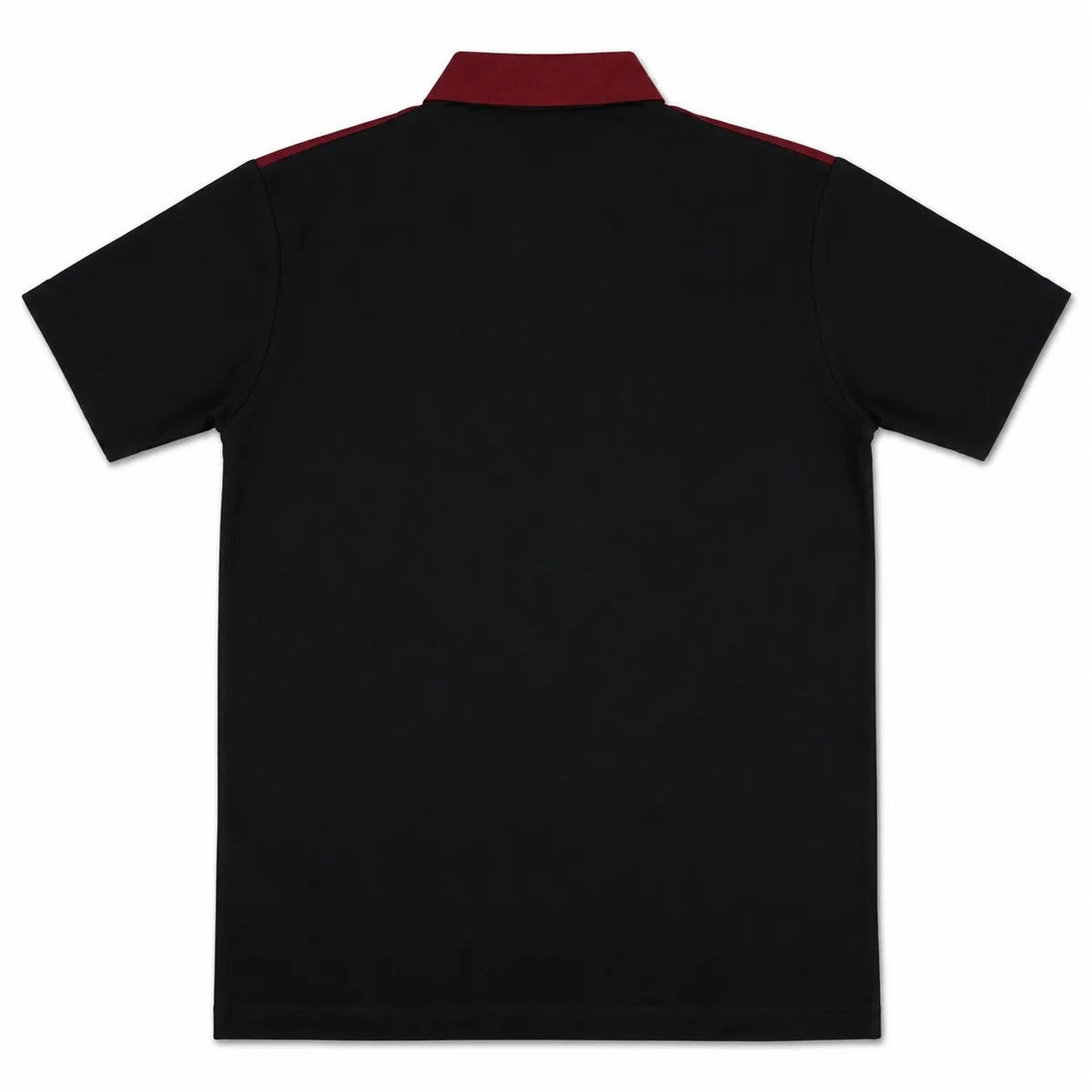 Madrid Legacy Contrast Polo Tee -  Black