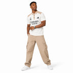 Madrid Legacy Contrast Polo Tee -  Cream