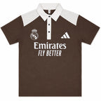 Madrid Legacy Contrast Polo Tee -  Brown