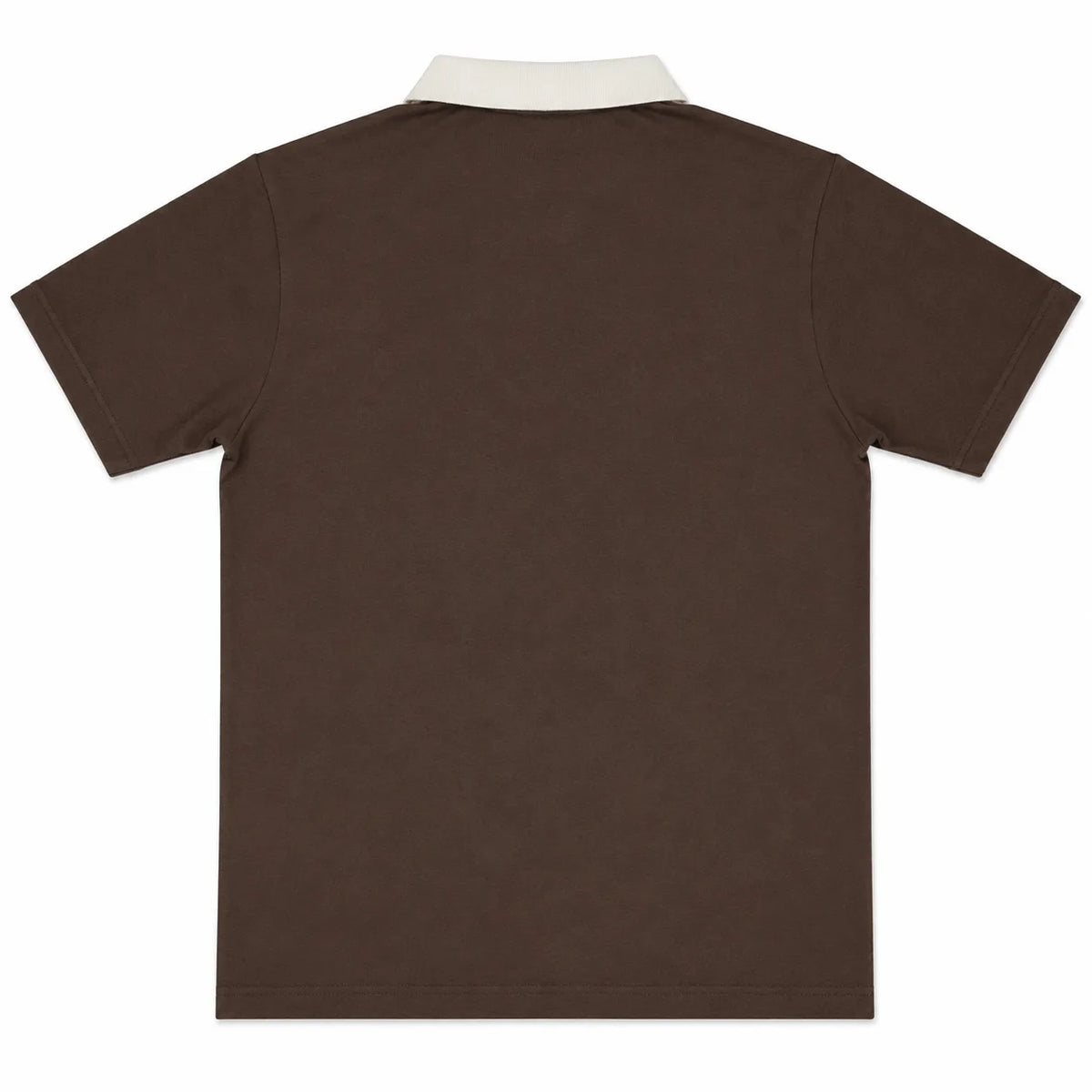 Madrid Legacy Contrast Polo Tee -  Brown