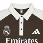 Madrid Legacy Contrast Polo Tee -  Brown