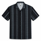 Sandstone Black Heritage Cuban Shirt | Boxy Fit