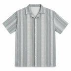 Sandstone Grey Heritage Cuban Shirt | Boxy Fit