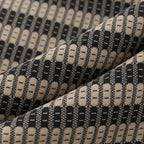 Brown & Black Textured Knit Camp Collar Shirt | Boxy fit