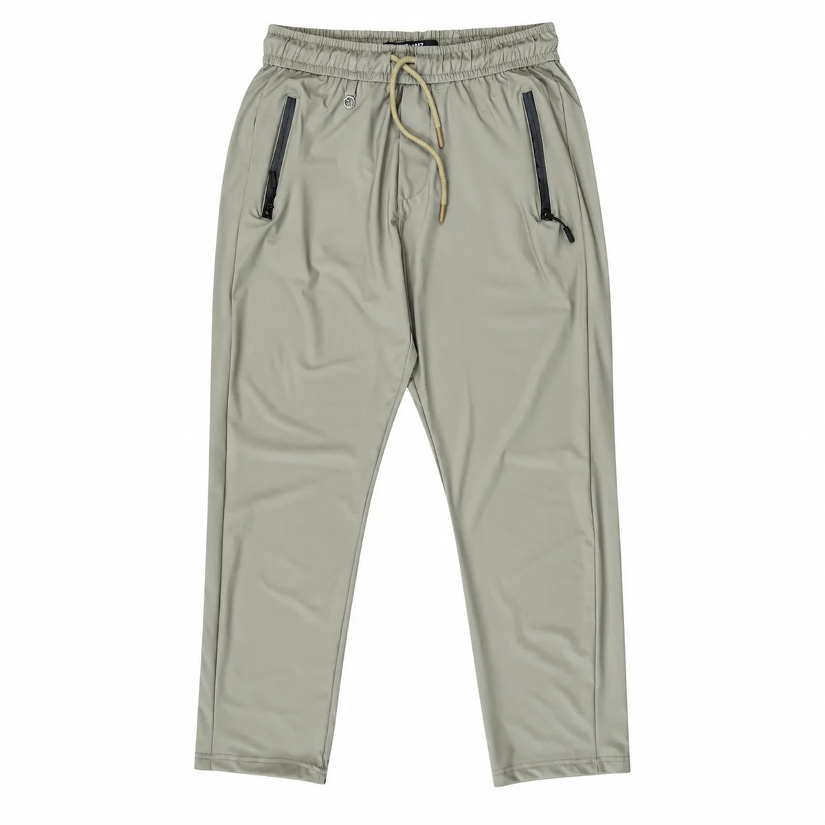 Unisex Lightweight Straight-Leg Track Pants – Sage Grey