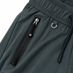 Unisex Lightweight Straight-Leg Track Pants – Charcoal Grey