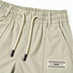 Men’s Relaxed Straight-Leg Track Pants – Light Stone