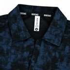 Washed Black Textured Polo Shirt - Polo