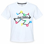 Regular Fit Abstract Typography Graphic T-Shirt _ White
