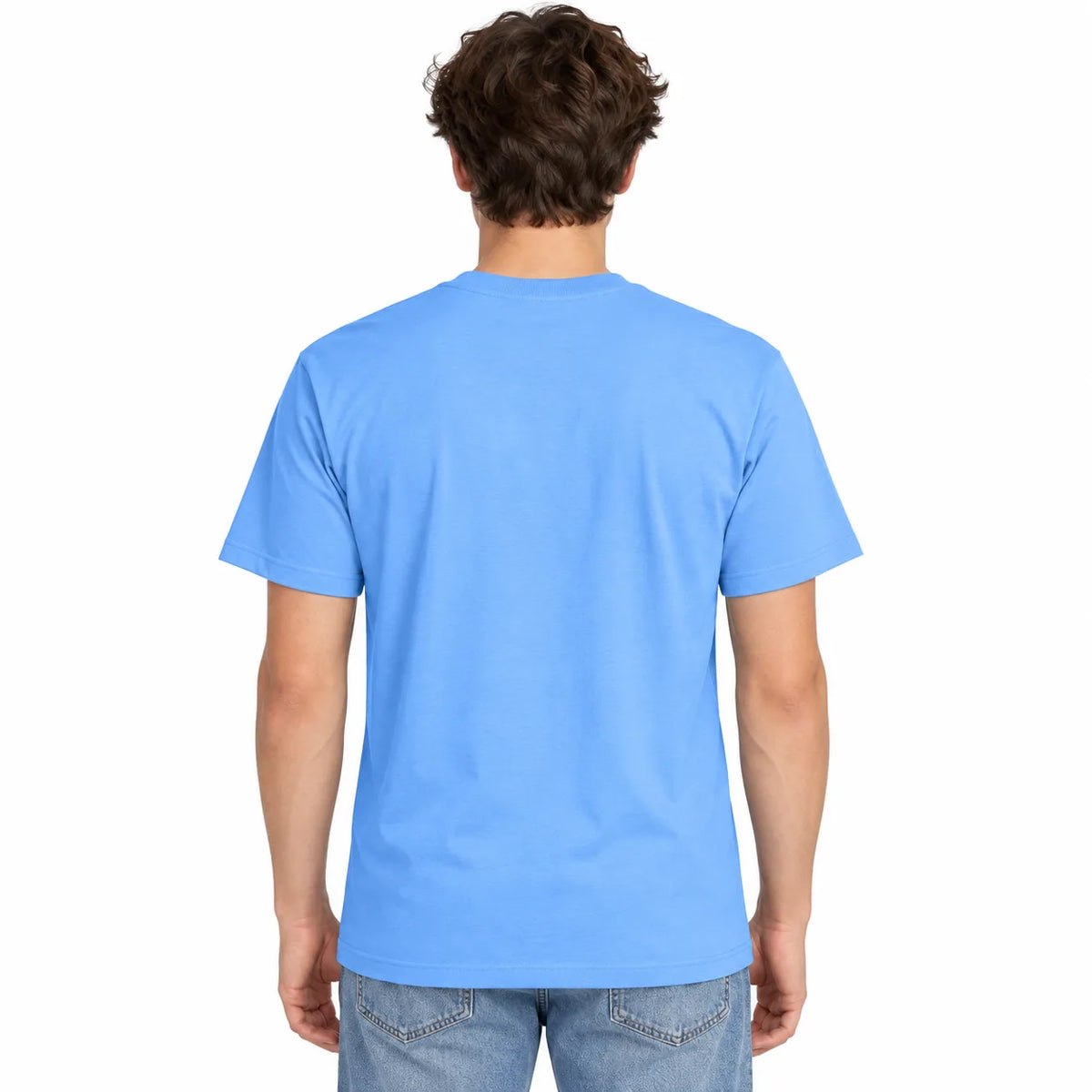 Love Smile Graphic T-Shirt - Sky Blue