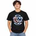 Love Smile Graphic T-Shirt - Black