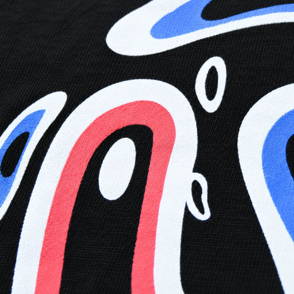 Love Smile Graphic T-Shirt - Black