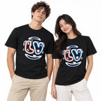 Love Smile Graphic T-Shirt - Black