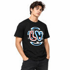 Love Smile Graphic T-Shirt - Black