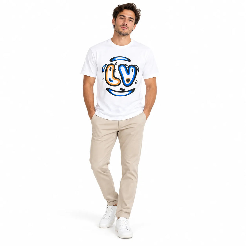 Love Smile Graphic T-Shirt - White