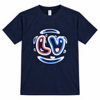 Love Smile Graphic T-Shirt - Dark Blue