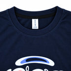 Love Smile Graphic T-Shirt - Dark Blue