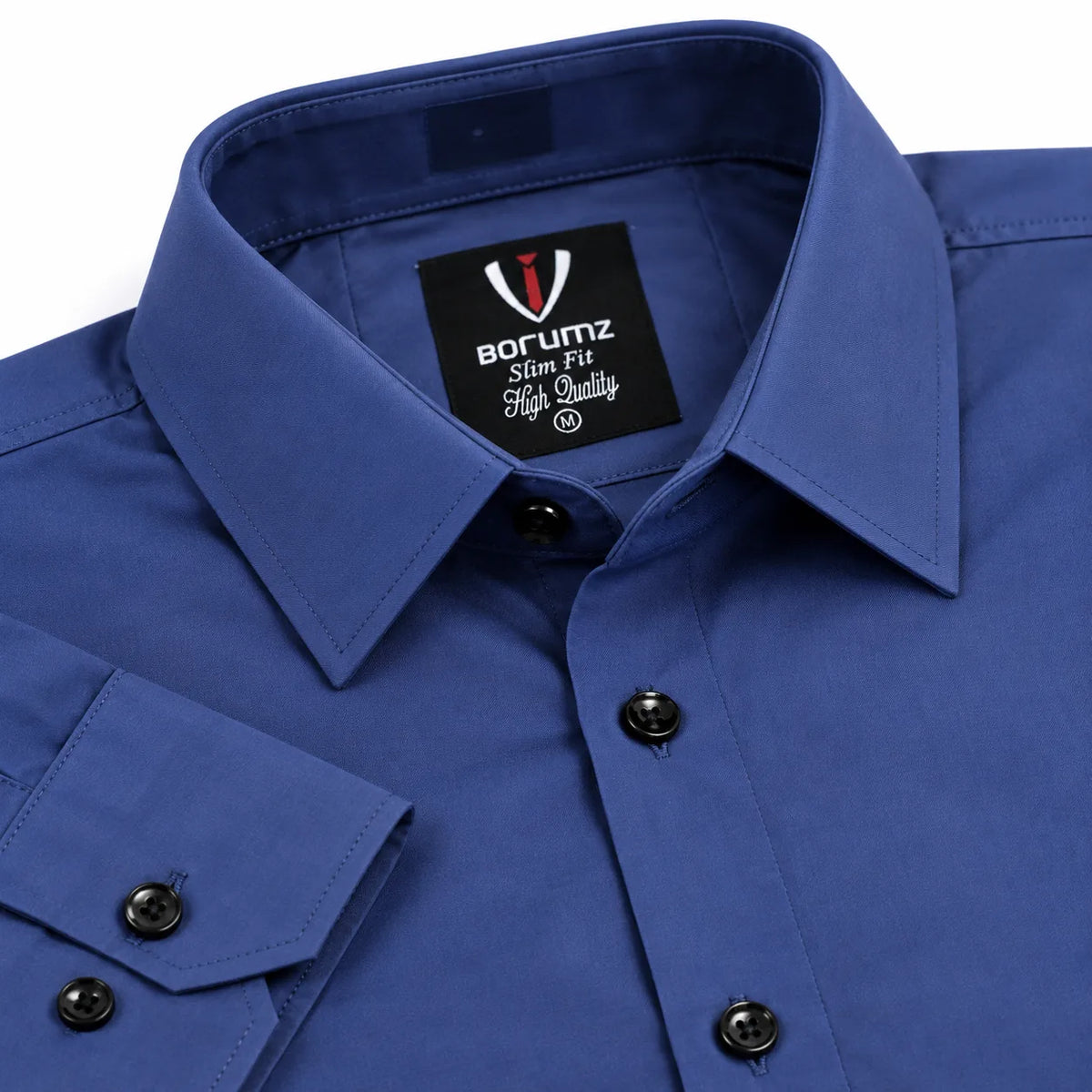 Blue Regular Fit Semi-Formal Shirt