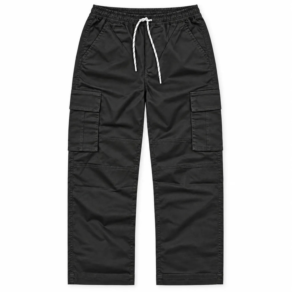 Chocolate Brown Full Baggy Cargo Trousers
