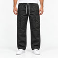 Chocolate Brown Full Baggy Cargo Trousers