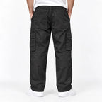 Chocolate Brown Full Baggy Cargo Trousers