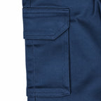 Dark Navy Rib Six pocket jogger | Relaxed Fit Casual Pants