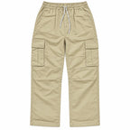 Camel Full Baggy Cargo Trousers