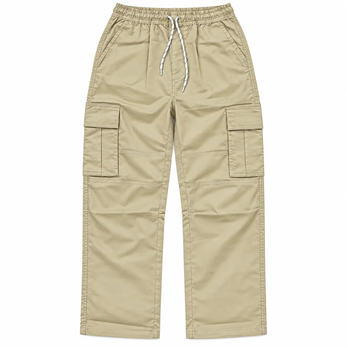 Camel Full Baggy Cargo Trousers