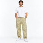 Camel Full Baggy Cargo Trousers