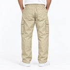 Camel Full Baggy Cargo Trousers
