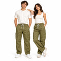 Camel Brown Full Baggy Cargo Trousers