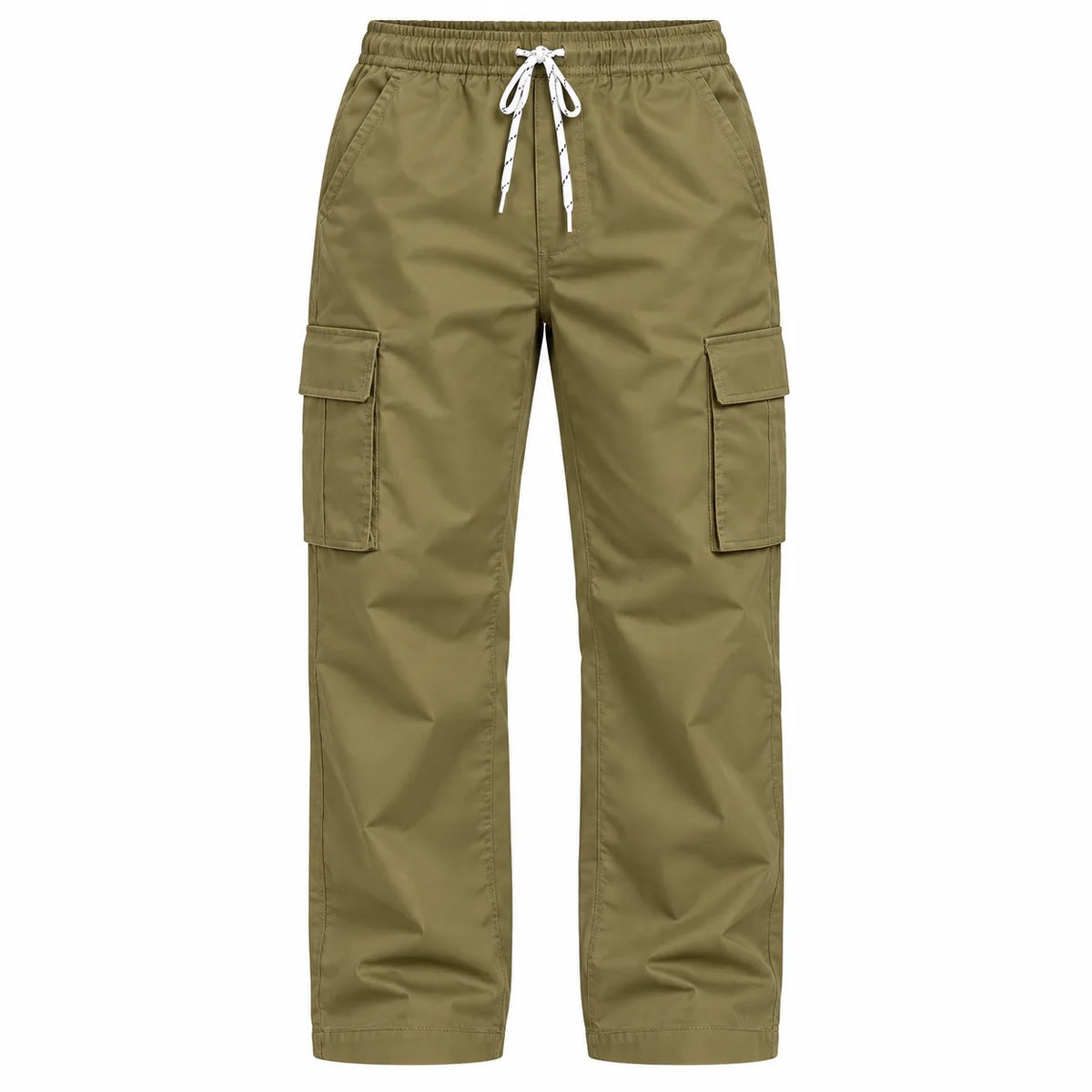 Camel Brown Full Baggy Cargo Trousers