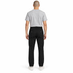 Black Drawstring Cotton Trousers - Pants - Semi-Baggy