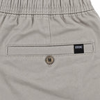 Stone Grey Cotton Cargo Pants - Regular Fit Utility Trousers