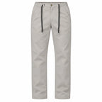 Stone Grey Cotton Cargo Pants - Regular Fit Utility Trousers