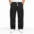Black Full Baggy Cargo Trousers